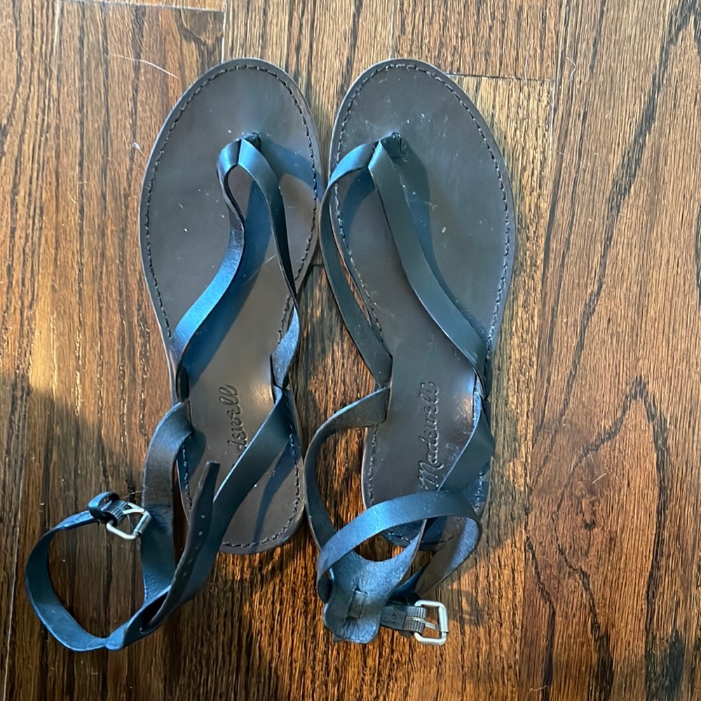 Madewell gladiator sandals black